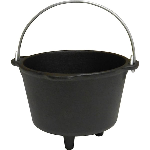 King Kooker Cast Iron, Pot with Feet, 3 Cup CI3CFS - main